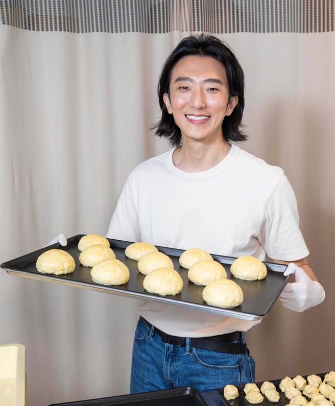 怀秋的麵包店位于台北捷运国父纪念馆站附近。（石智中摄）