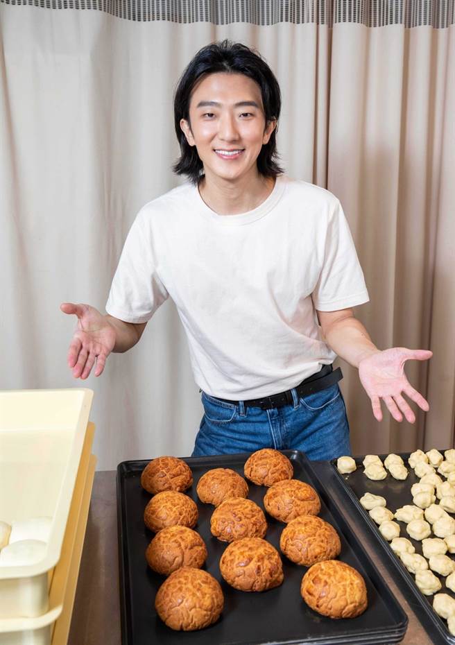 怀秋的麵包店位于台北捷运国父纪念馆站附近。（石智中摄）