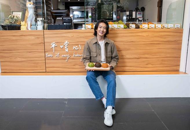 怀秋的麵包店位于台北捷运国父纪念馆站附近。（石智中摄）