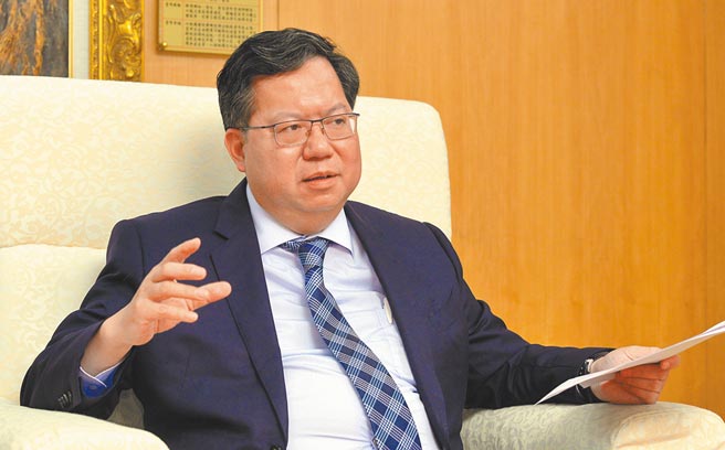 民進黨面臨2022年基隆市、桃園市、新竹市及屏東縣首長任期即將屆滿，黨政人士說除了屏東外，其他3個要保住「並不樂觀」。圖為桃園市長鄭文燦。（本報資料照片）