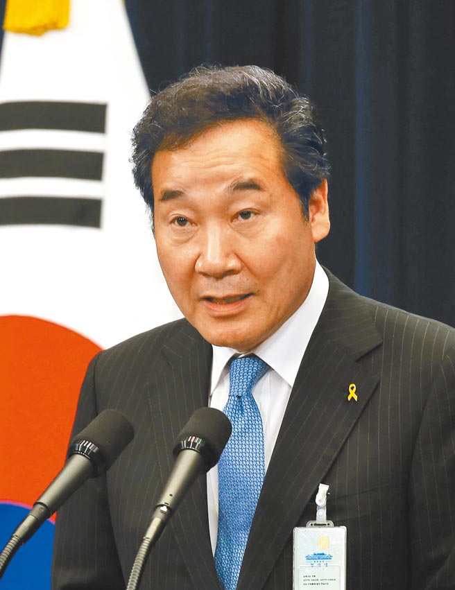 南韩执政党共同民主党党魁李洛渊。（摘自网路）