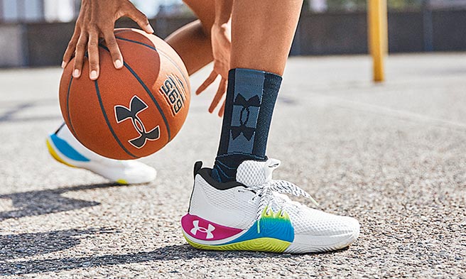 UA Embiid One全新配色「DRAFT NIGHT」，4480元。（UNDER ARMOUR提供）