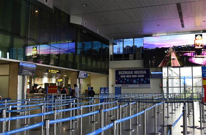 越南新增台湾输出病例，指挥中心回应：最快周三公布。图为越南机场。(达志影像)