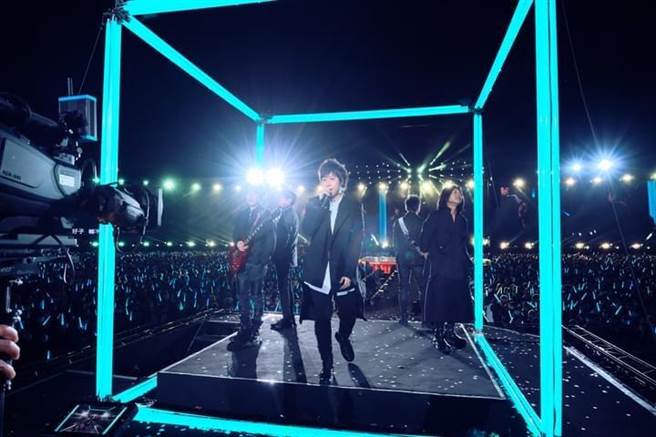 五月天日前在桃園舉辦演唱會。（摘自臉書）