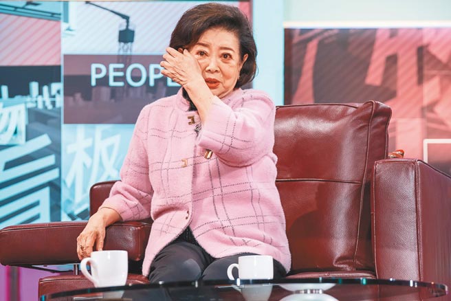 陈淑芳日前接受《TVBS看板人物》主持人方念华专访。（TVBS提供）