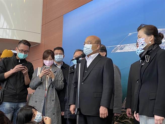 地方零檢出違憲挨批是「大法官」　蘇貞昌：台灣民主很久了（戴上容攝）