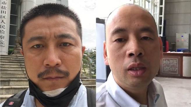 12名偷渡港人家屬所委託的律師任全牛(左)、盧思位（右)已於近日收到當局通知將被吊銷律師執照。（圖／網路）