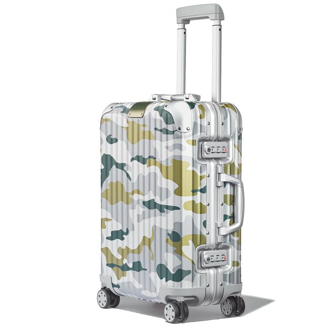 Rimowa Original系列Cabin Green Camouflage，4万8600元。（美之心提供）