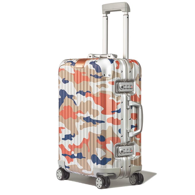 Rimowa Original系列Cabin Pink Camouflage，价格店洽。（美之心提供）