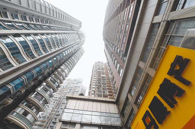 廈門市區的住宅樓。（中新社資料照片）