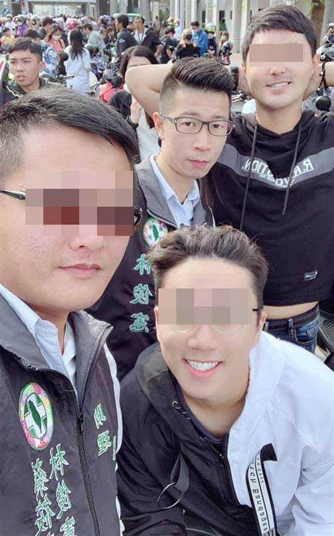 林君威以担任立委林俊宪助理为傲，在外不断宣称自己资源丰富、与地方关系良好，可以处理各种麻烦事。（图／读者提供）