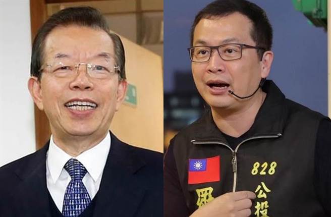 2018年的日本关西机场事件，驻日代表谢长廷（左）跨海提告，向台北市议员罗智强求偿100万元。今（5）日罗智强再提及此事，呛谢长廷没担当。（合成图／摘自罗智强脸书、资料照）