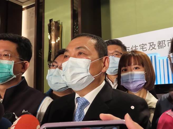 新北市長侯友宜。（葉德正攝）