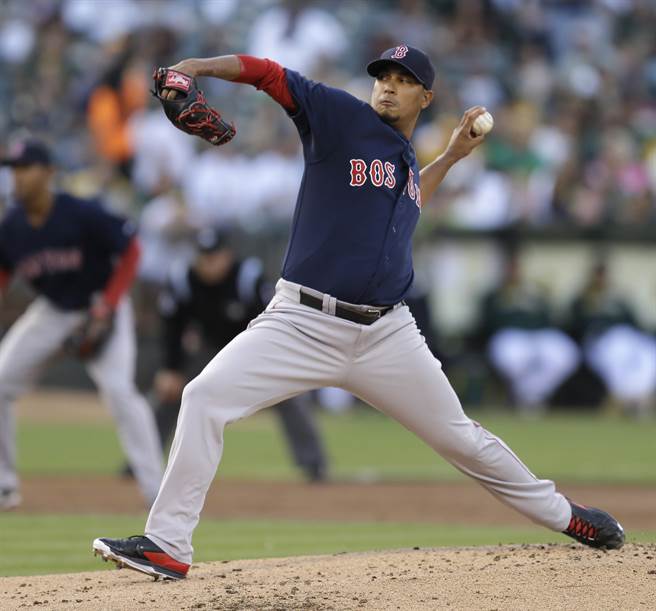 统一狮签下第4位洋投飞利士（Felix Doubront）。（资料照，美联社）