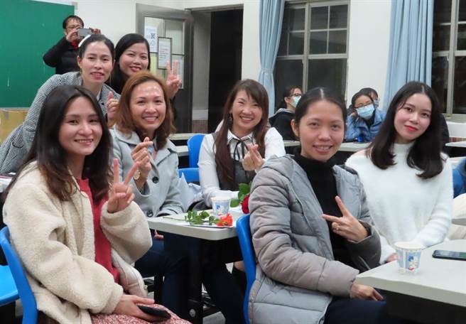 国立金门大学为外籍生与新住民朋友开办华语课程。（金大提供）