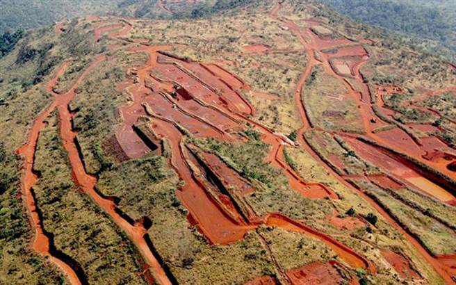 號稱全球最大的優質鐵礦西芒杜鐵礦是大陸擺脫對澳洲鐵礦依賴的最大希望。（圖／推特@mining）