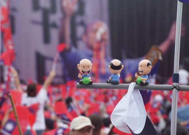 2019年6月8日，時任國民黨總統參選人韓國瑜「決戰2020·贏回台灣」，花蓮造勢大會現場。（圖／本報系資料照）