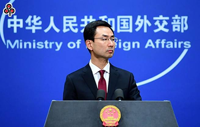 大陸學者指「戰狼外交」是個偽命題。圖為已調任聯合國的中國大陸外交部前發言人耿爽2020年1月12日表示，台灣問題是中國的內政。（摘自中國外交部網站）