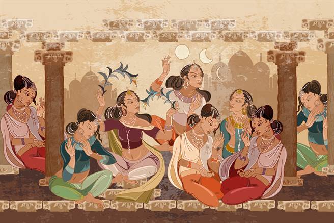 后宫的守则  初夜第三天早上才能看见结婚对象的脸。(示意图／达志影像shutterstock提供)