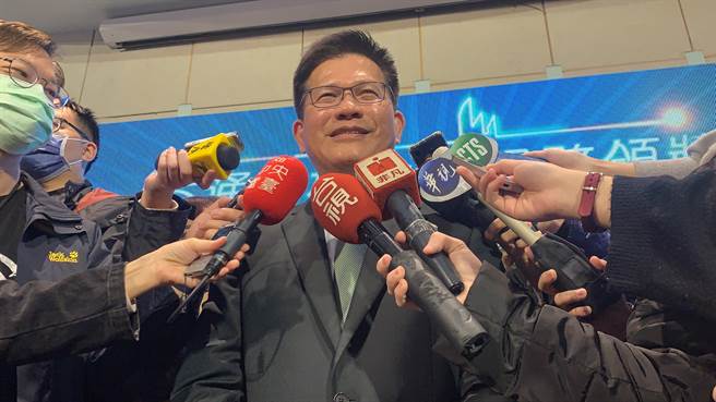 交通部长林佳龙。（潘千诗摄）