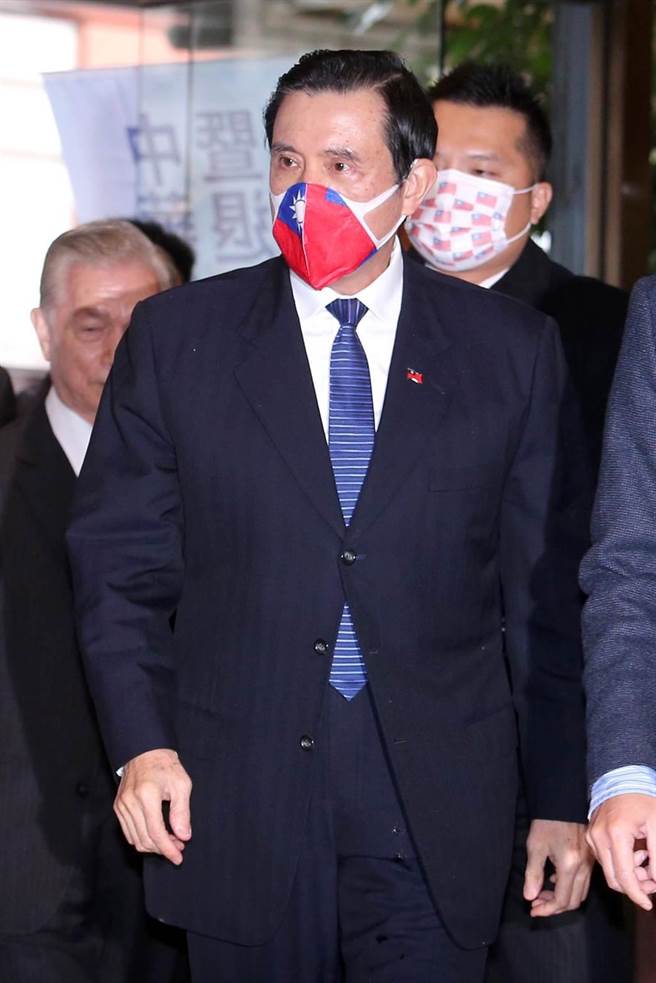 马英九出席国民党公教警消委员会成立大会。（黄世麒摄）