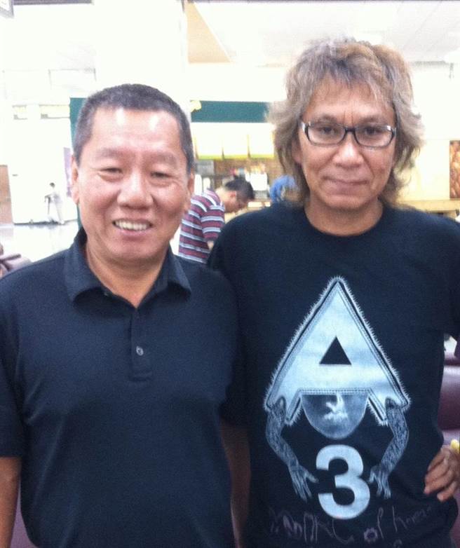 张华坤（左）和日本名导三池崇史合作廿余年，都是片场拼命三郎（城市电影公司提供）