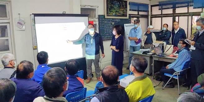 台糖公司计画在云林县古坑乡麻园发展光电，强调主管机关未核定前不会贸然开发。（立委苏治芬服务处提供／张朝欣云林传真）