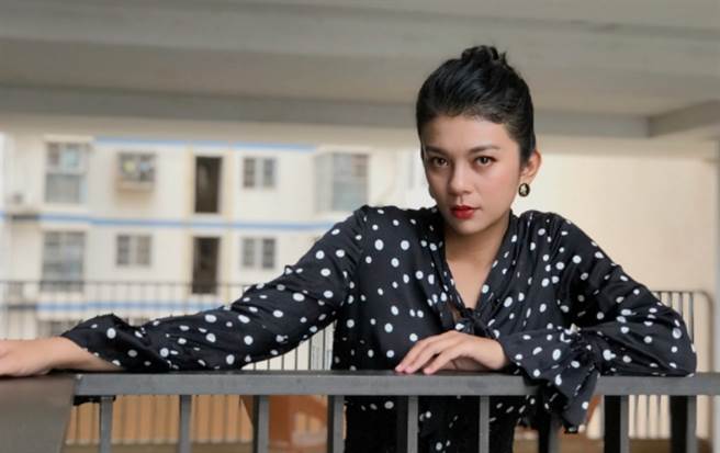 大陆女星谈莉娜。(图/ 摘自谈莉娜微博)