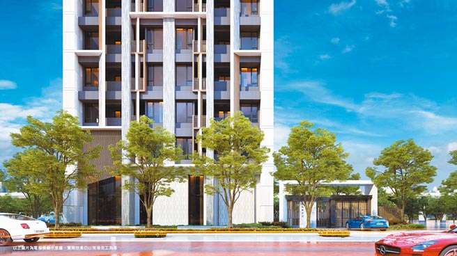 「新美齐心居」建筑示意图。图／业者提供