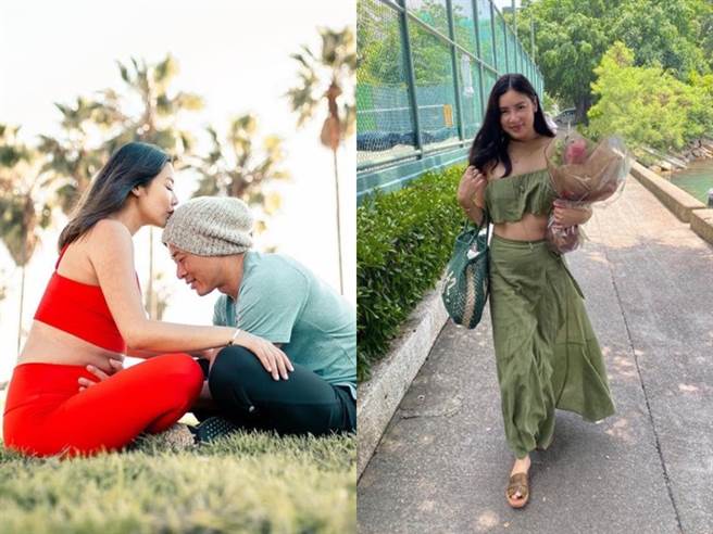 乐基儿生下儿子后，体型逐渐恢復。（图／IG@乐基儿）