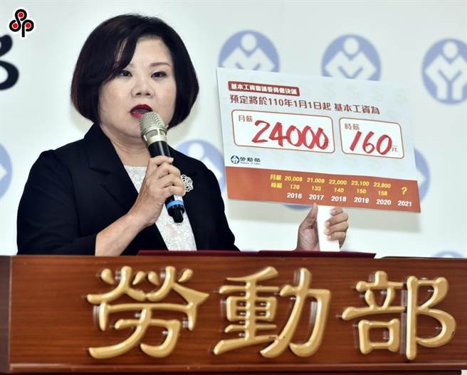 劳动部最近预告修正「基本工资审议办法」，提及基本工资审议委员中的单一性别比率不得低于三分之一。（报系资料照）