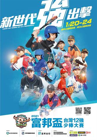 棒球》新世代強出擊 富邦盃台灣12強1月20日開賽