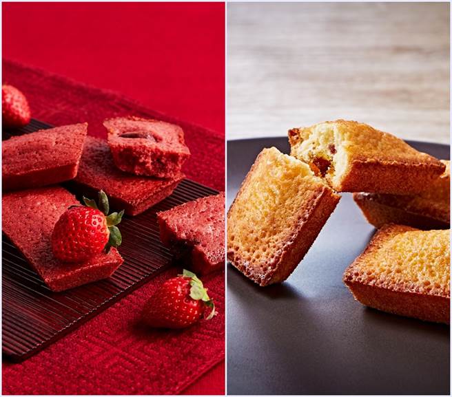 左／草莓红钻费雪、右／凤梨金砖费雪。(图/品牌提供)