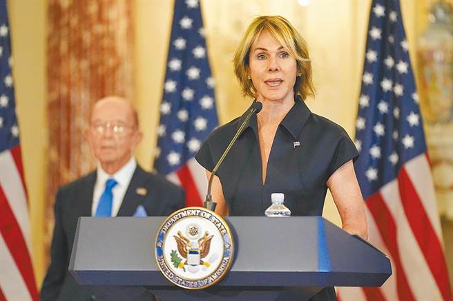 美国驻联合国大使克拉芙特（Kelly Craft）将访问台湾。（美联社）