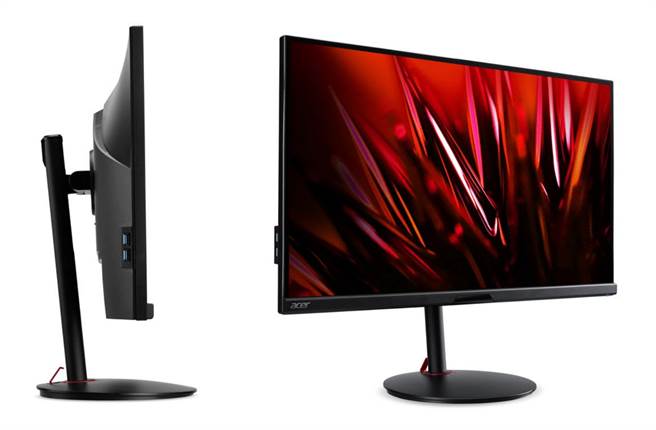 Acer Nitro XV282K KV。（宏碁提供／黄慧雯台北传真）