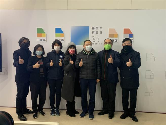 新北市長侯友宜今到汐止衛生所出席智能服務升級記者會。（王揚傑攝）