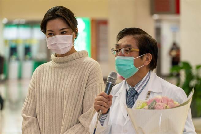 議員鍾沛君完成肺腺癌切除手術 出院慶幸早發現。（鍾沛君提供／吳康瑋台北傳真）