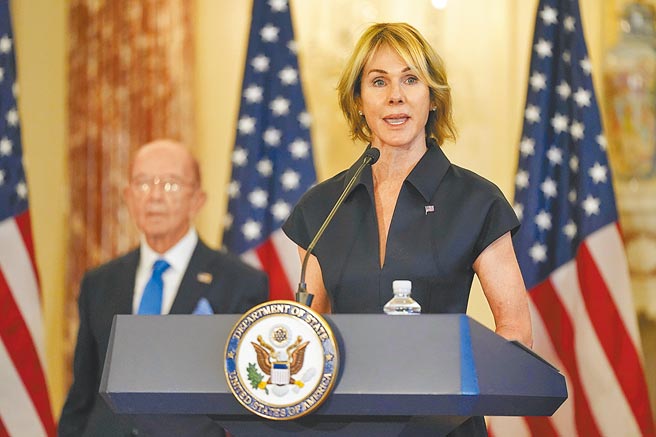 美国驻联合国大使克拉芙特（Kelly Craft）将访问台湾。（美联社）