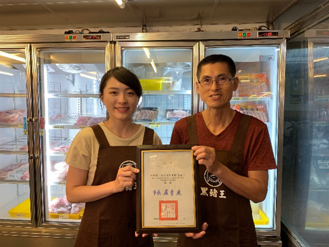 「黑猪王」第三代接班人王怡瑄。（台中市政府提供／陈世宗台中传真）