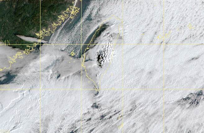 寒流持续影响，全台低温探底，新北五股今晨5.3度。（中央气象局提供）