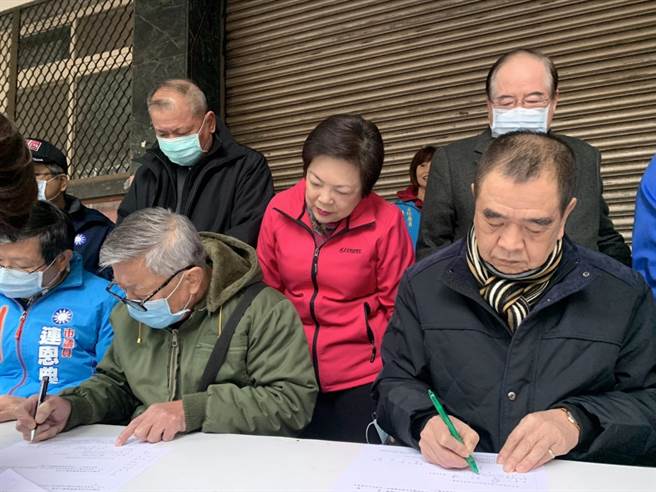 全台公投連署反萊豬  藍營秘書長李乾龍求執政黨傾聽民意。（國民黨基隆市黨部提供／吳康瑋基隆傳真）