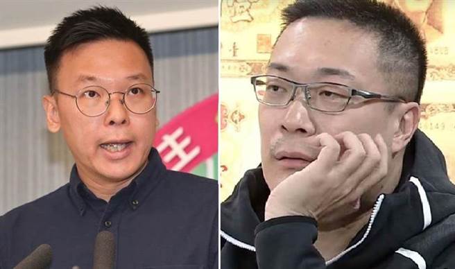 美川粉暴動，林飛帆嗆國民黨將太陽花與之比較是「不當類比」，宅神翻譯後網友笑翻。民進黨副秘書長林飛帆(左)、宅神 朱學恒(右)。（中時資料照，劉宗龍攝）