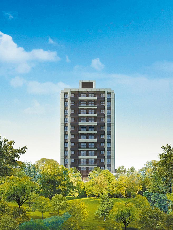 「京旺协奏曲」3D外观示意图。（京旺开发提供）