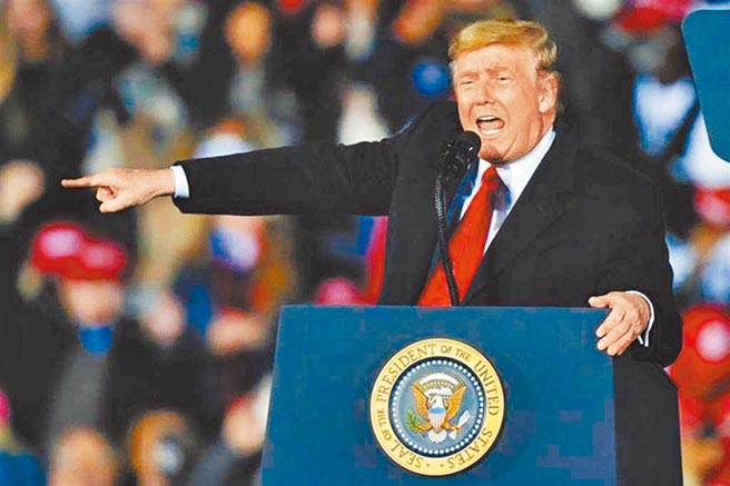 美国总统川普。（图／美联社）