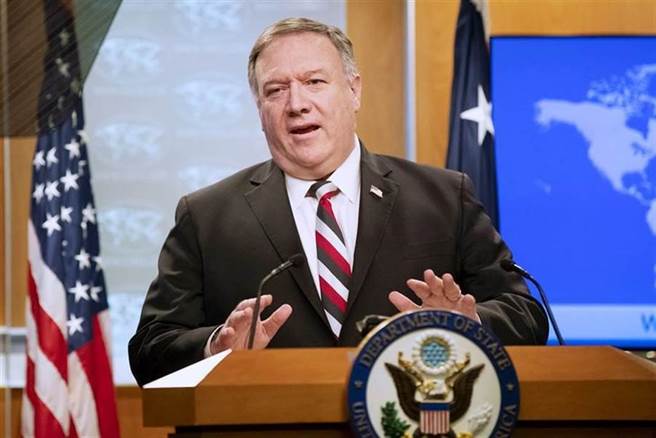 美国国务卿蓬佩奥。（资料照／美联社）