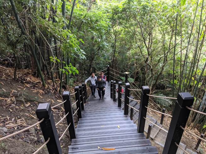 大坑10号步道整修大幅提升步道安全性及行走舒适度。（台中市观旅局提供／王文吉台中传真）