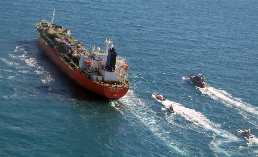 油轮遭扣押 韩国官员赴伊朗协商。图/美联社(photo:ChinaTimes)