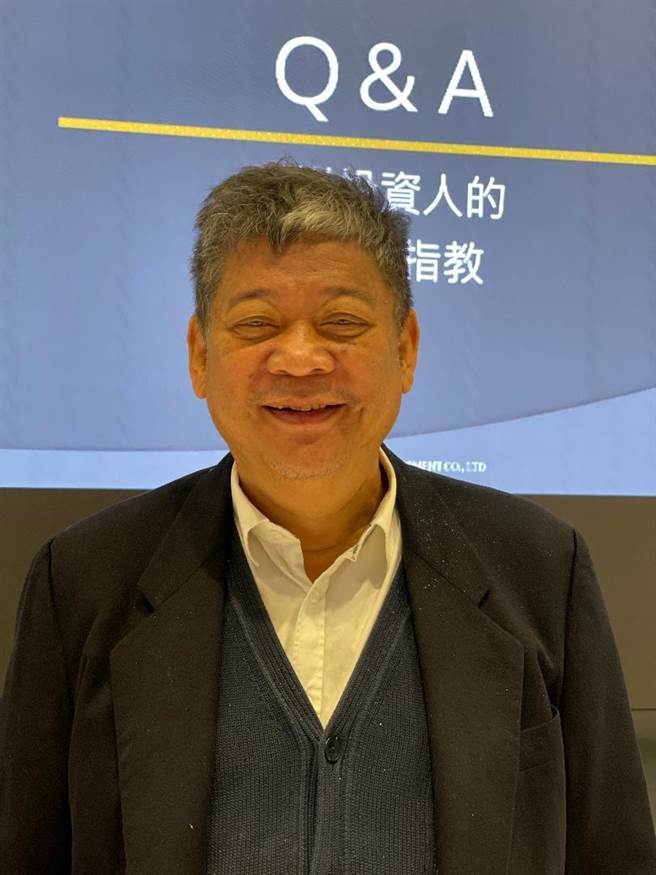 爱山林董事长祝文宇表示，去年爱山林营收表现亮眼，主要是因为房地产代销个案销售成长及增加营造收入所致。图／蔡惠芳