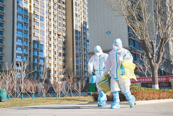 河北省石家莊再增16宗新冠肺炎確診，明起開始第二輪全民檢測。（美聯社）