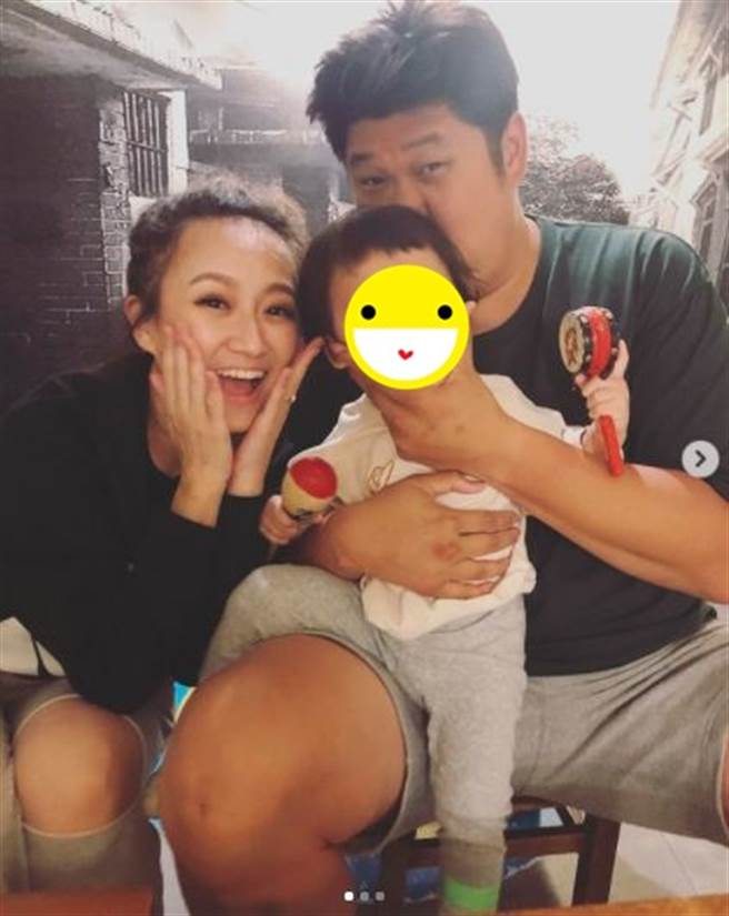 哈孝远和瑄瑄育有一个儿子。（图／翻摄自IG）

